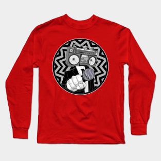 BoomBox on the Mic Long Sleeve T-Shirt